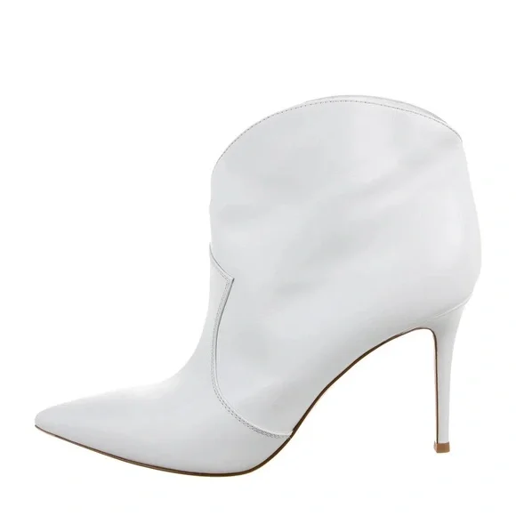 GIANVITO ROSSI Mable Cowboy Leather Western Booties Size: 11 | IT 41 - Picture 4 of 10